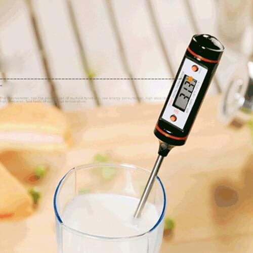 Digital Meat Thermometer Cooking Food Kitchen BBQ Probe Water Milk Oil Liquid Oven Digital Temperaure Meter Gauge Oven Tool