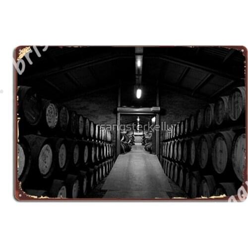 Edradour Distillery - The Wharehouse 2 Metal Signs Club Kitchen Wall Plaque Customize Tin sign Posters