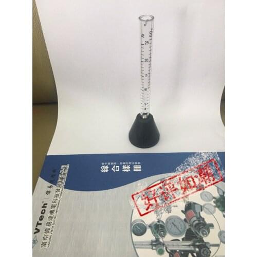 Export gas shielded welding torch gas flowmeter, argon carbon dioxide double scale, 25L/min