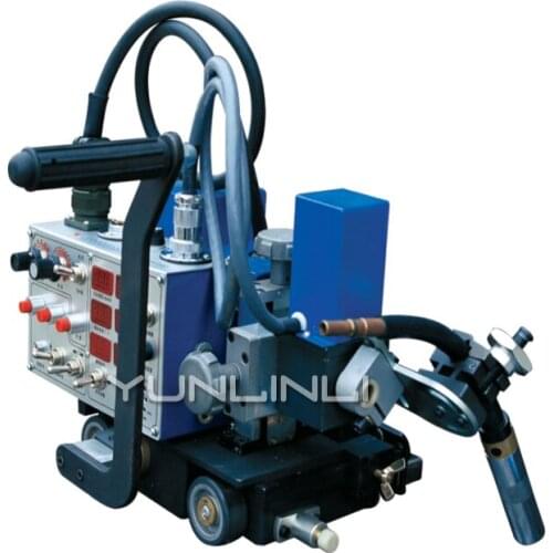 Swing Automatic Welding Trolley 220V Rubber Wheel Four-wheel Drive Fillet Welding Machine Equipment HK-5W