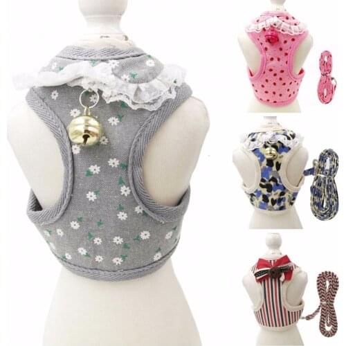 Quality Harnesses for Pet Cat Harness Leash Small Dog Cat Harness Leashes for small cat pet S M L XL