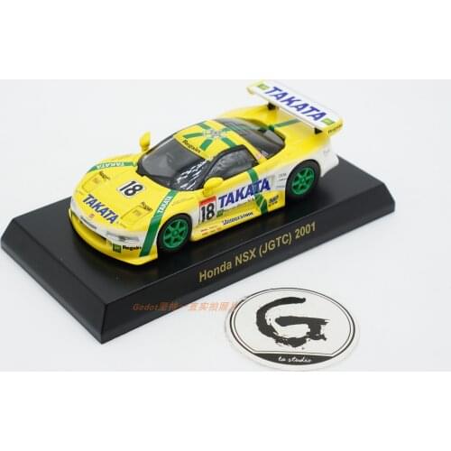 Kyosho 1/64 Honda Nsx JGTC Diecast Collection of Simulation Alloy Car Model Children Toys