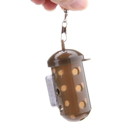 1Pcs 20g 30g 40g Carp Fishing Feeder Holder Basket Cage with Weight Carp Catfish Fishing Tackle Tools Accessories New