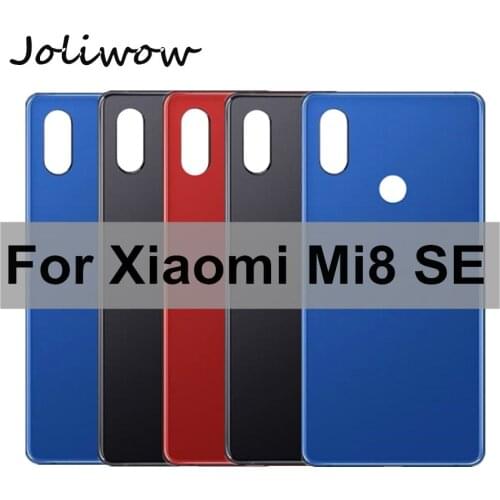 For Xiaomi Mi8 SE Battery Cover Back Glass Rear Door Housing Case For Xiaomi Mi 8 SE Battery Cover 8SE M8SE phone Backshell