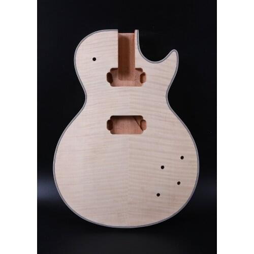 New Guitar Body For Lp Electric Guitar Body Replacement Mahogany Maple wood Set In style