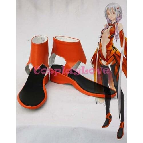 GUILTY CROWN Inori Yuzuriha Cosplay Shoes Boots Custom Made For Halloween Christmas Festival CosplayLove