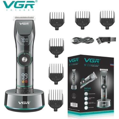 Professional Adjustable Hair Trimmer Outlining Finishing Hair Clipper Electric Hair Cutter Machine Beard Haircut Ceramic Blade