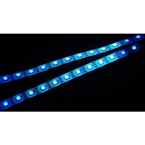 LED Light With Magic Color RGB Light Effect 5V12V Length Optional Split Cooling Water Cooling Computer DIY Cool Light
