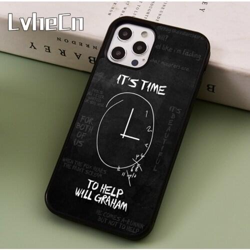 LvheCn Hannibal TV Series Phone Case Cover For iPhone 5 SE 2020 6s 7 8 Plus 11 12 Pro X XR XS Max Samsung S8 S9 S10 coque