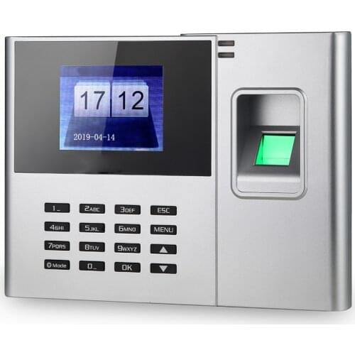 N-308 TCP/IP USB 2.8 inch Biometric Fingerprint Password Attendance Office Recording Device Electronic Machine