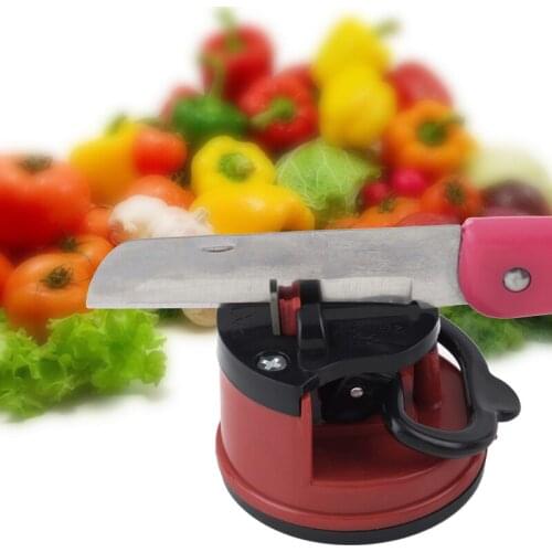 High-Quality Knife Sharpener Blades Scissors Kitchen Suction Cup Sharpening Teeth Home Whetstone Knife Sharpeners Kitchen Tools