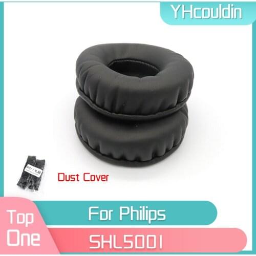YHcouldin Earpads For Philips SHL5001 Headphone Replacement Pads Headset Ear Cushions