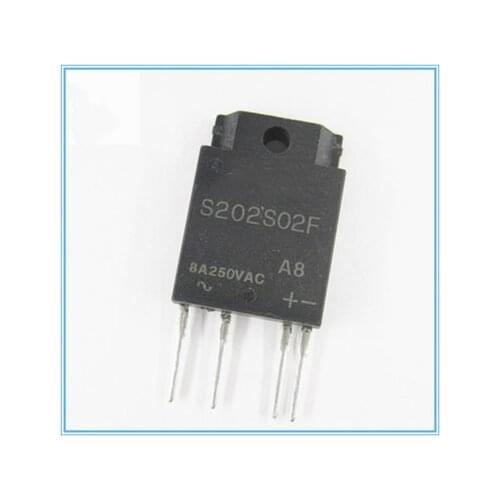 10PCS S202S02F ZIP-4 S202S02 ZIP4 202S02 solid state relay Integrated circuit IC distribution list DIP4 New and original