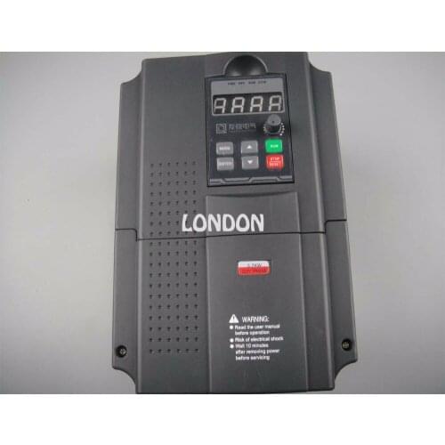 3.7kw VFD AC220V,0-400hz inverter