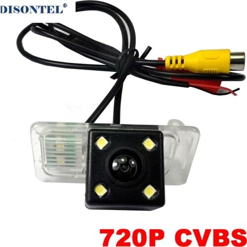 720P 4LED Night Vision Car Rear view Backup camera For Great Wall Haval F7X F7 2019 2020 Waterproof License Plate Camera