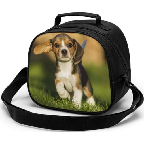 Beagle Children fashion lunch bag thermal insulated bag travel casual insulated picnic bag thermo food for kids meal bag