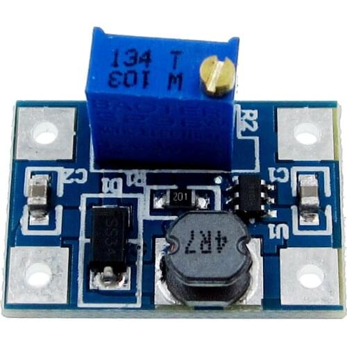 DC-DC SX1308 Step-UP Adjustable Power Module Step Up Boost Converter 2-24V to 2-28V 2A