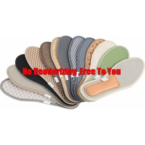 Deodorant Sports Insoles For Shoes Men Women Sweat-absorbent Breathable Bamboo Charcoal Deodorant Comfortable Shoe Insoles Pad