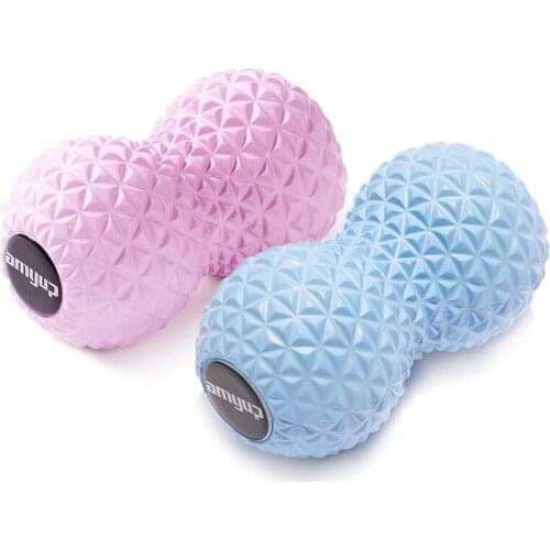 EVA Double Lacrosse Myofascia Ball Peanut Massage Ball Lightweight Fitness Body Fascia Exercise Relieve Pain Yoga Ball