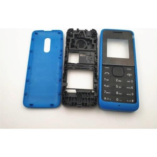 Housing For Nokia 105 1050 RM1120 Rm908 Full Complete Mobile Phone Housing Battery Cover Door Frame With English Keyboard