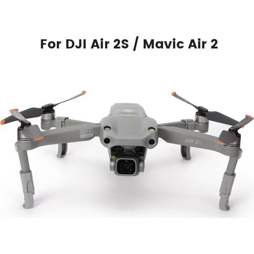 Mavic Air 2 Fodable Tripod Landing Gear Quick Release RC Plane Leg Support Folding Tripod Combo for DJI Mavic Air 2