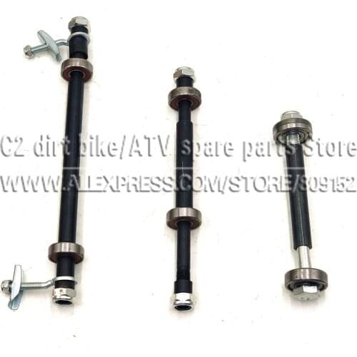 Front Wheel Axle or Rear Rims Axle 10MM for 47cc 49cc Mini Moto Dirt Pocket Bike Minimoto Kayo KXD