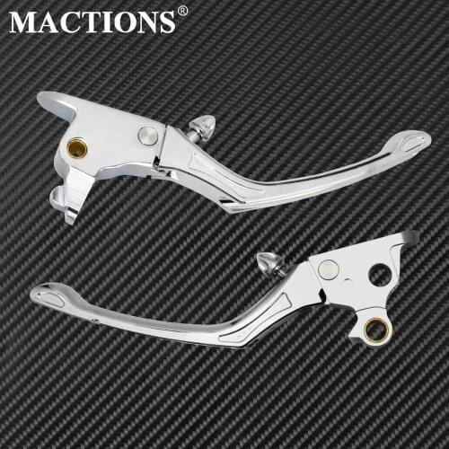 Motorcycle Brake Clutch Lever CNC Aluminum For Harley Softail Night Train Heritage Softail Classic Breakout Fat Boy CVO 2015-17