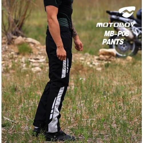 New Motorcycle Mens Waterproof Motorcycle Riding Bike Pant CE Protector Wearable Spring Summer With Kneepad for 4 seasons