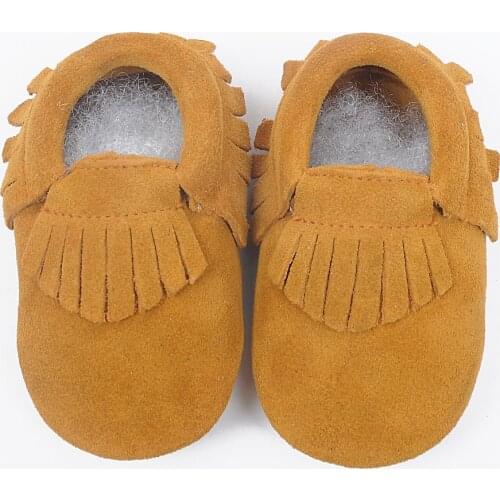 Kids First Walkers infant toddler baby boy girl soft sole crib shoes genuine leather baby shoes handmade newborn baby girl shoes
