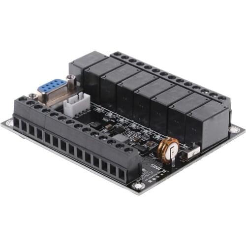 FX1N-20MR PLC Programmable Control Module DC 24V Regulator Industrial Logic Controller Board U1JB