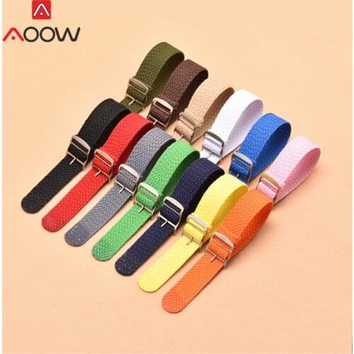 14 16mm 18mm 20mm 22mm Nylon Weave Strap For Perlon NATO Canvas Sport Watchband Colorful Fashion Band Bracelet Accessories Belt
