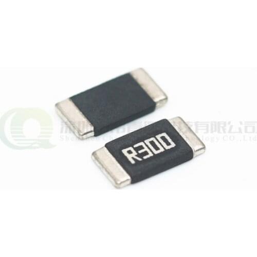Alloy resistance 2512 0.3R 1% high power 3W2W1W 300 milliohm mR R300