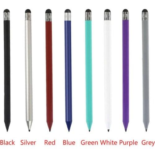 Retro Round Thin Tip Touch Screen Pen Capacitive Stylus Pen Replacement for ipad Mobile Phones Tablet Accessories
