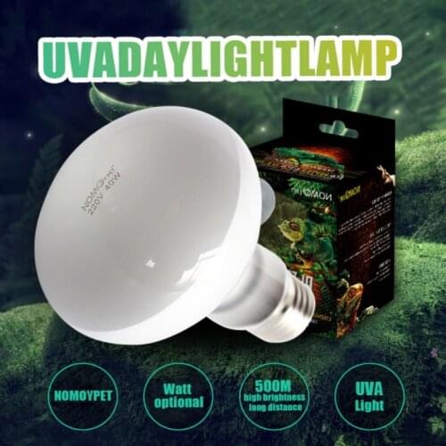 UVA+UVB Reptile Lamp Bulb Turtle Basking UV Light Bulbs Heating Lamp Amphibians Lizards Temperature Controller Light Bulb