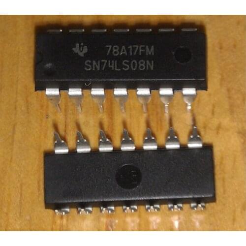 5/PCS New Sn74ls08n 74ls08n Dip14 Encapsulation Logic IC Substitute Hd74ls08p