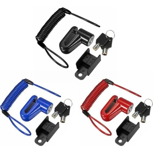 Motorcycle Lock Security Anti Theft Bicycle Motorbike Motorcycle Disc Brake Lock Theft Protection For Scooter Safety