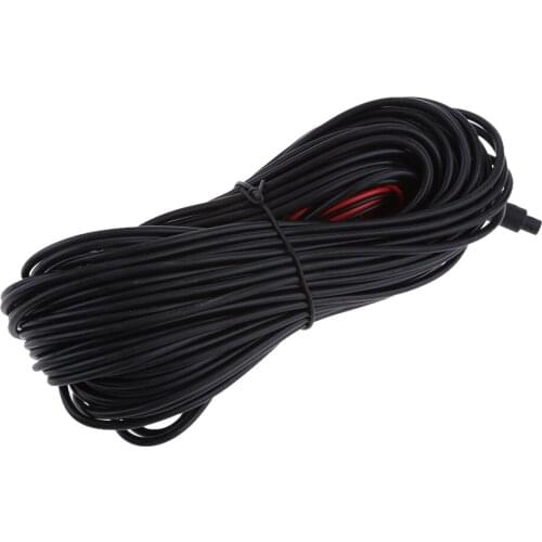 20M 4Pin To 2.5mm Truck Rear View Cams RCA Video Extension Cable Kits Tools