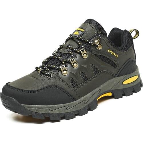 2021 Outdoor Hiking Shoes Men Winter Mountain Climbing Trekking Boots Top Quality Outdoor Fashion Casual Snow Boots