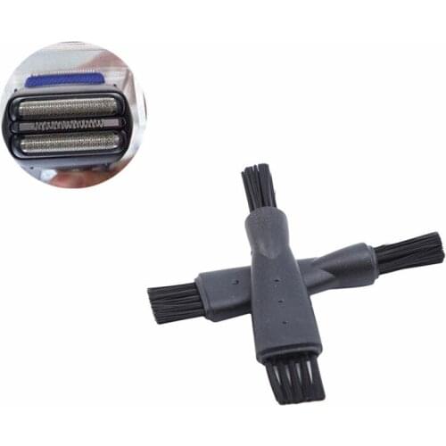 5PCS Mens Shaver Accessory Razor Brush Hair Remover Cleaning Tool Black Plactic Replacement Head Hair Shaving Tools