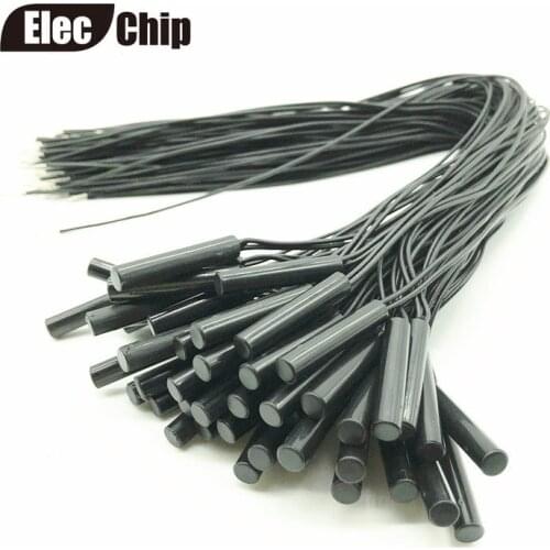 5pcs Normally open reed sensor proximity switch, magnetic control switch, plastic tape length 6 x 30mm GPS-01