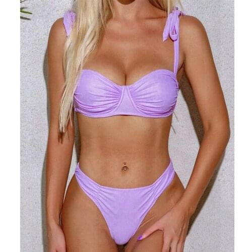 Two Piece Bikini Beach Wear Swimwear Push Up Swimsuit Bathing Biquini Swimming Suit for Women Maillot De Bain Femme Monokini