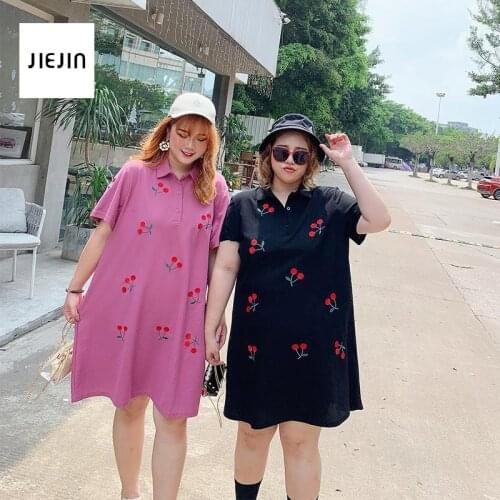 JIEJIN Summer Dresses With Buttons