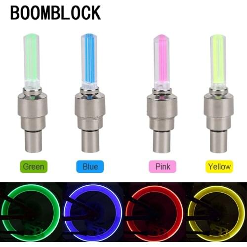 BOOMBLOCK 4pcs/set Cool Car Colors Tire Valve Covers Caps For Mercedes W204 W210 AMG Benz Bmw E36 E90 E60 Fiat 500 Volvo S80