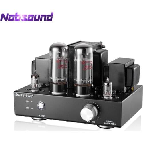 Nobsound Mini Vacuum Tube Integrated Amplifier Single-Ended Stereo HiFi Class A Valve Power Amp