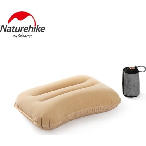 Naturehike Outdoor Inflatable Pillows Ultralight Camping Air Pillow Portable Soft Neck Protective HeadRest For Hiking Travel