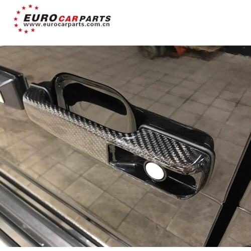 G classs w463 carbon finber door handle cover for G63 G65 G500 G350 carbon finber door handle cover 2017 2018