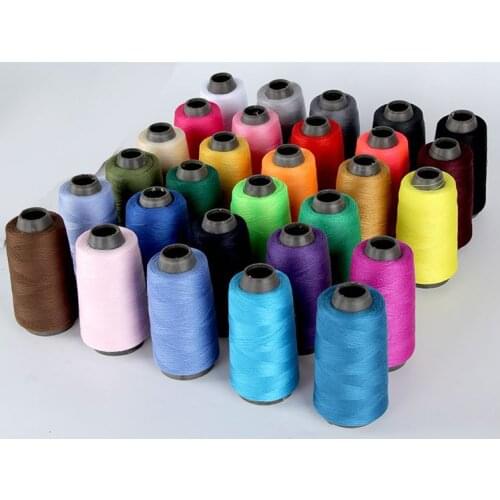 5 roll/set 30 Different Colors Polyester Sewing thread Hand Sewing Machine DIY Thread Sewing Thread Kit 1200m/roll
