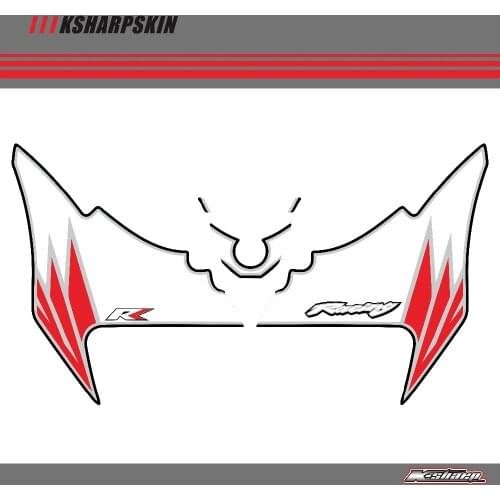 Front Fairing Motor Number Board 3D Gel Protector for HONDA CBR900RR RRT RRV 1996-1997