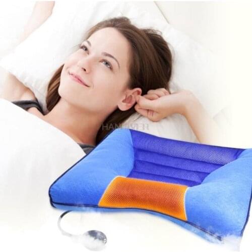Cervical pillow repair decongestion neck The neck traction Fang Zhen heating Effective as a sleep aid neck