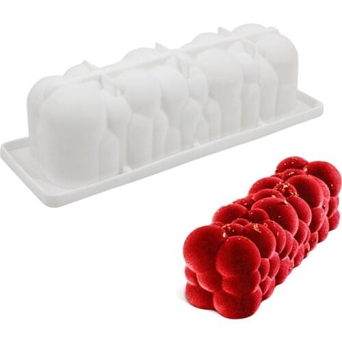 Silicone Molds Cake Decorating 3d Bubble STAMPO ATOMIC Mold for Baking Ice cream Chocolate Mousse Desserts Mould Tools